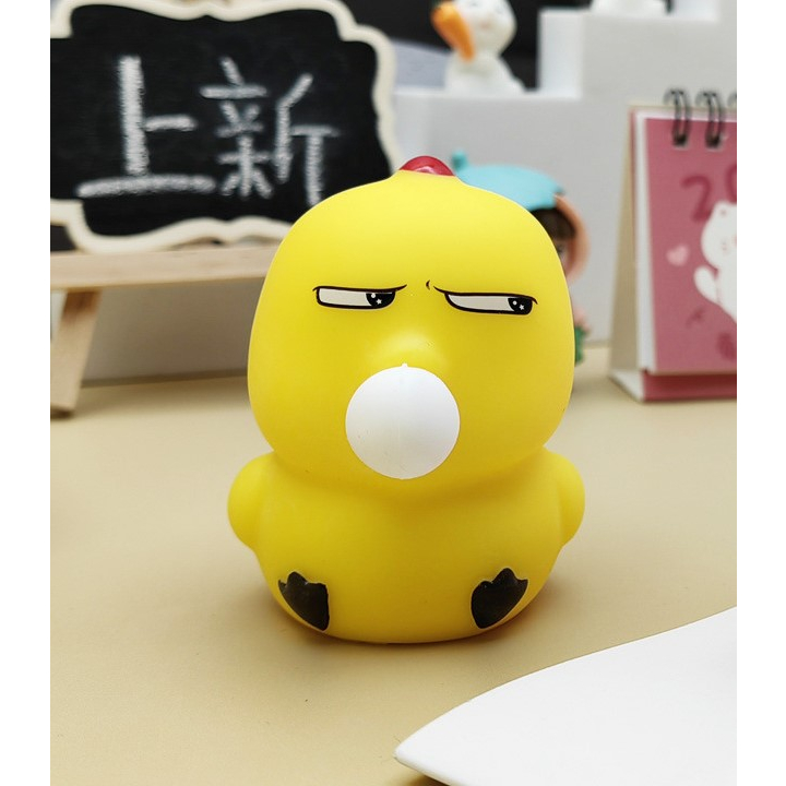 Thú thổi bong bóng siêu đáng yêu,Thú silicon,đồ chơi giảm tress