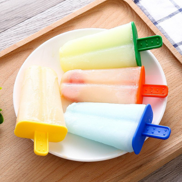 Khuôn làm kem 4 chiếc màu sắc Sanada