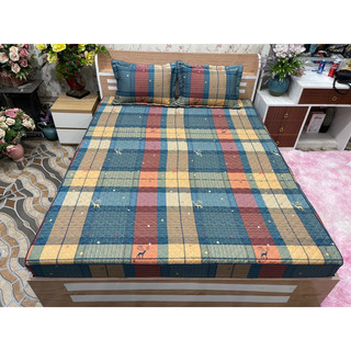 Ga gối chun trần cotton Hàn Quốc