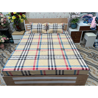 Ga gối chun trần cotton Hàn Quốc