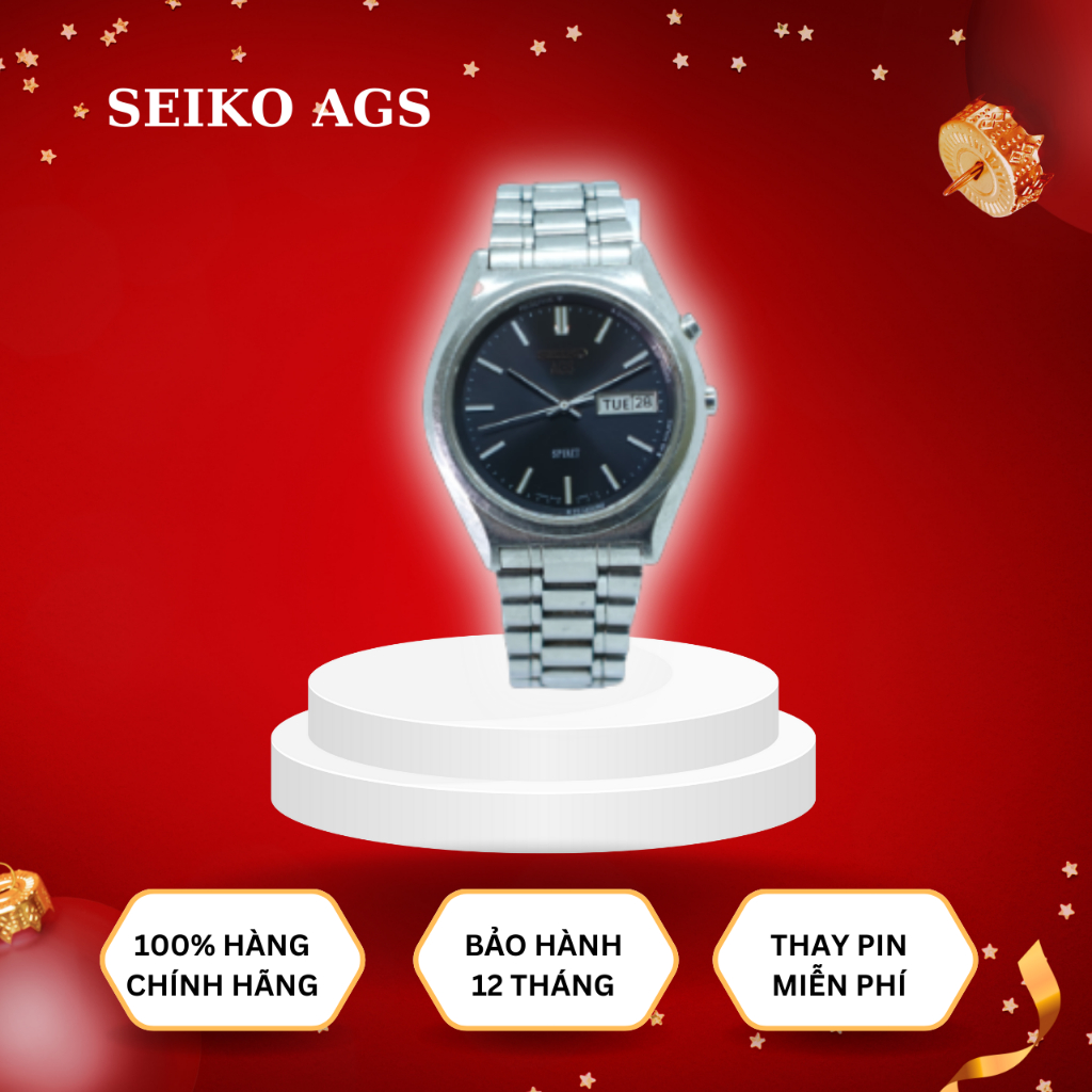 Đồng Hồ Nam Chính Hãng SEIKO AGS SPIRIT Sang Trọng