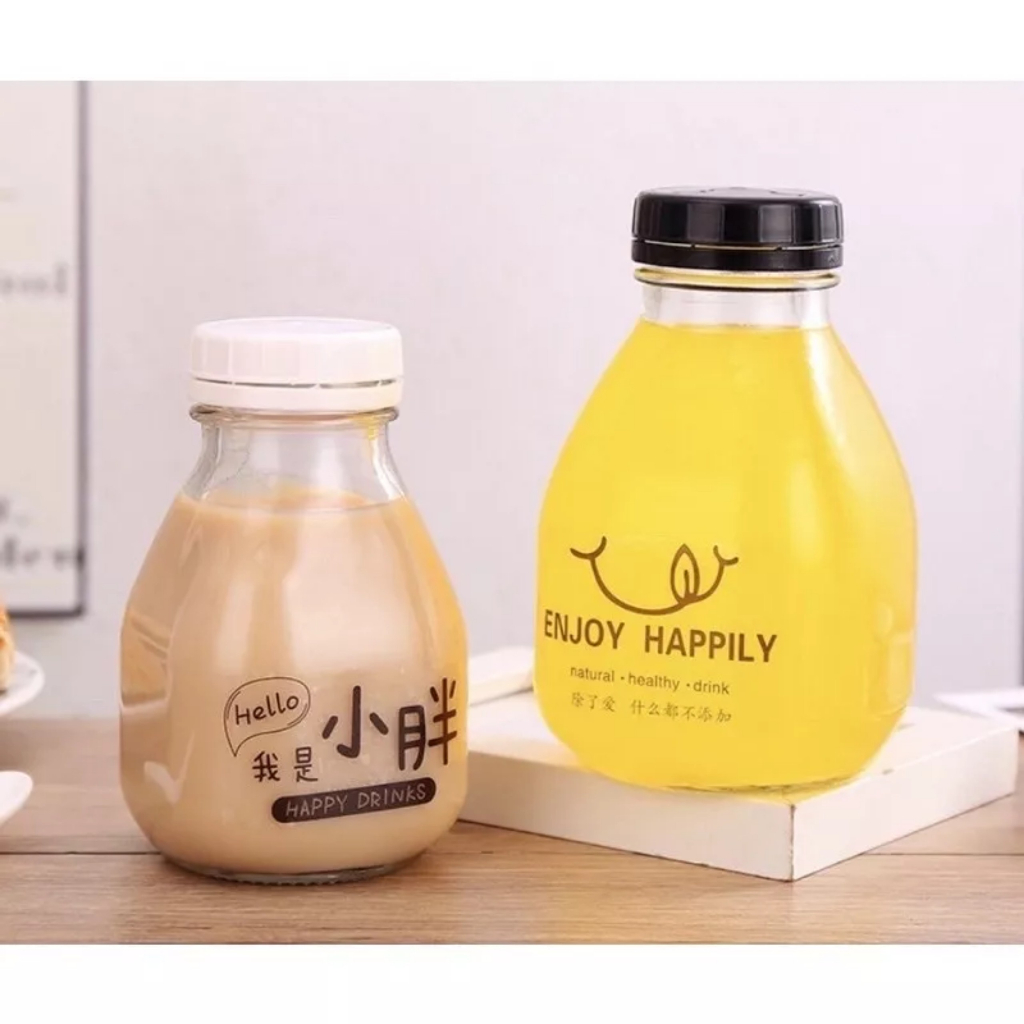 Chai Thủy Tinh Vuông Dáng Lùn 500ml | BigBuy360 - bigbuy360.vn