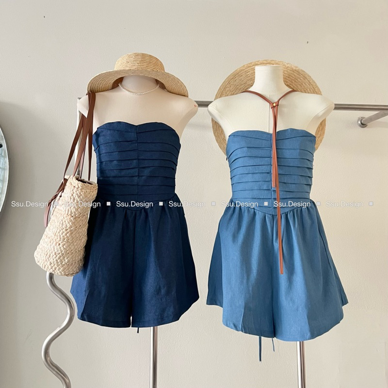 Jum liền jeans chiết eo hàng l1 hot hit mùa hè