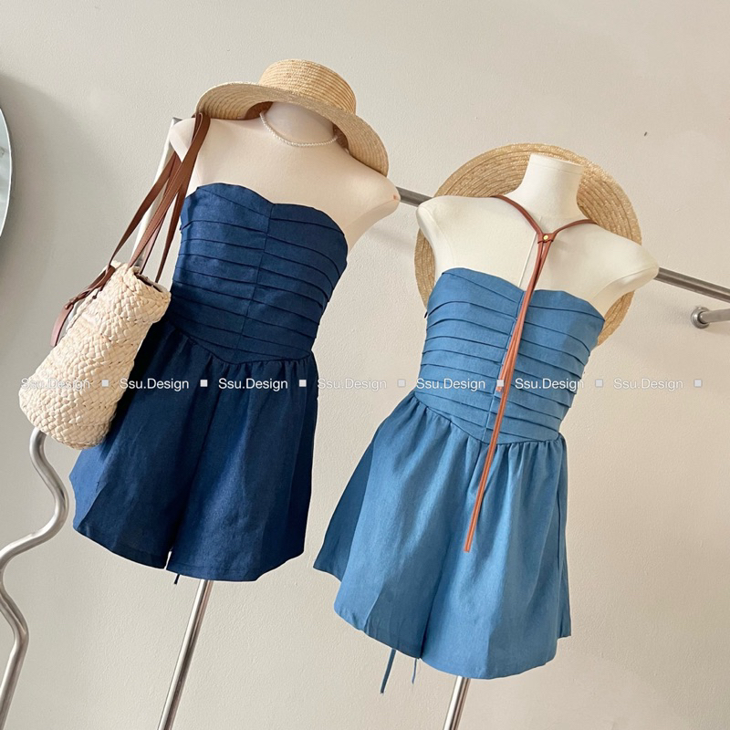 Jum liền jeans chiết eo hàng l1 hot hit mùa hè