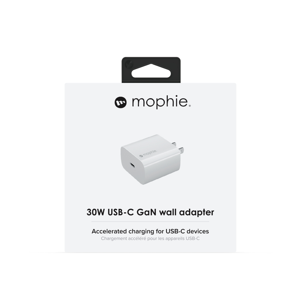 Cốc sạc nhanh Mophie 30W Type-C PD GaN - Hàng Chính Hãng