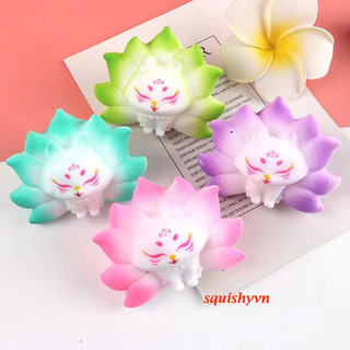Bán hồ ly xanh dương 7 màu con cáo squishy đồ chơi bóp Siêu rẻ