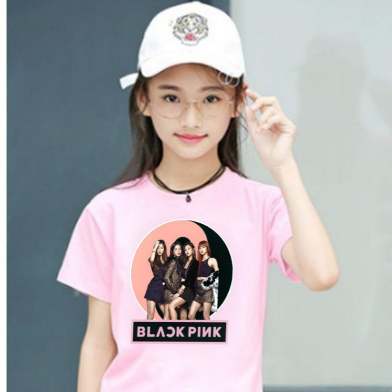 Áo thun đủ màu BlackPink cho bé gái dễ thương, nhóm nhạc Black Pink