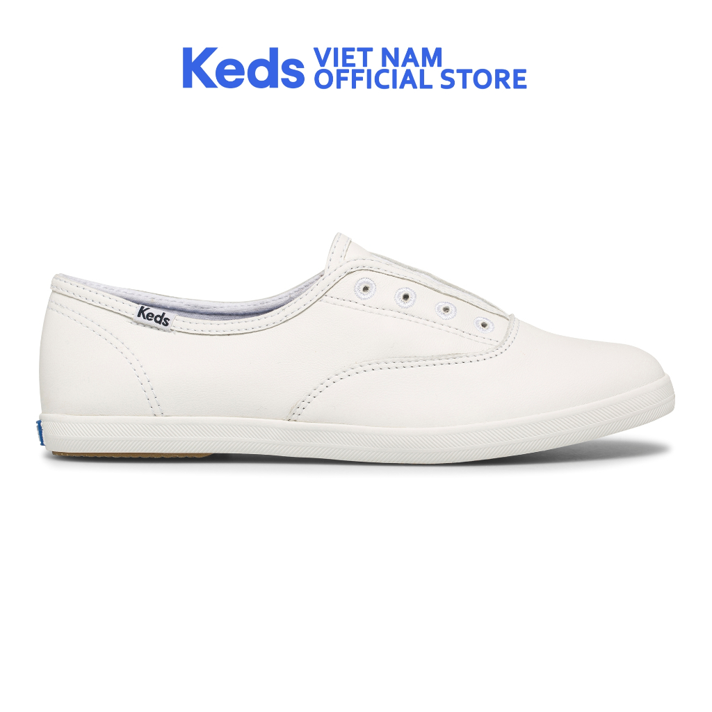 Giày Thể Thao Keds Nữ - Chillax Leather White- KD065518