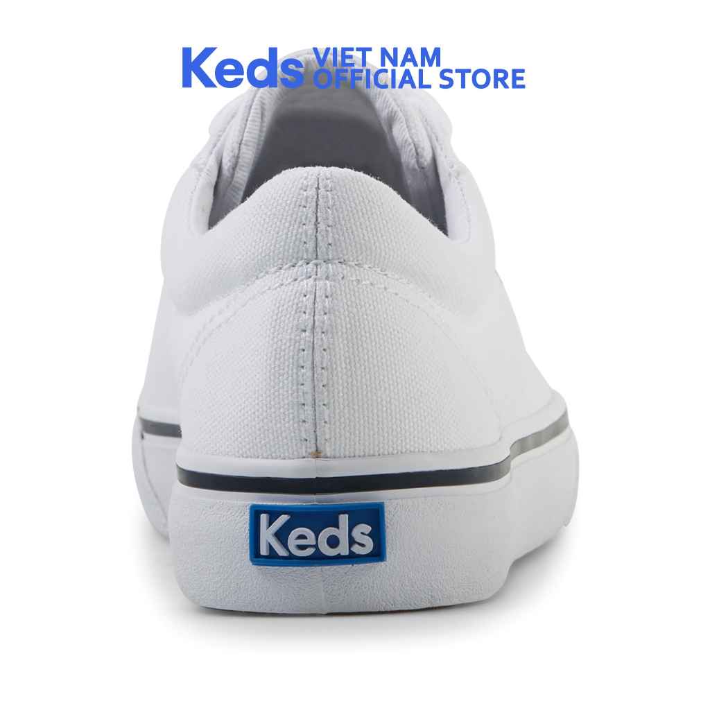 Giày Thể Thao Keds Nữ- Jump Kick Canvas White- KD066752
