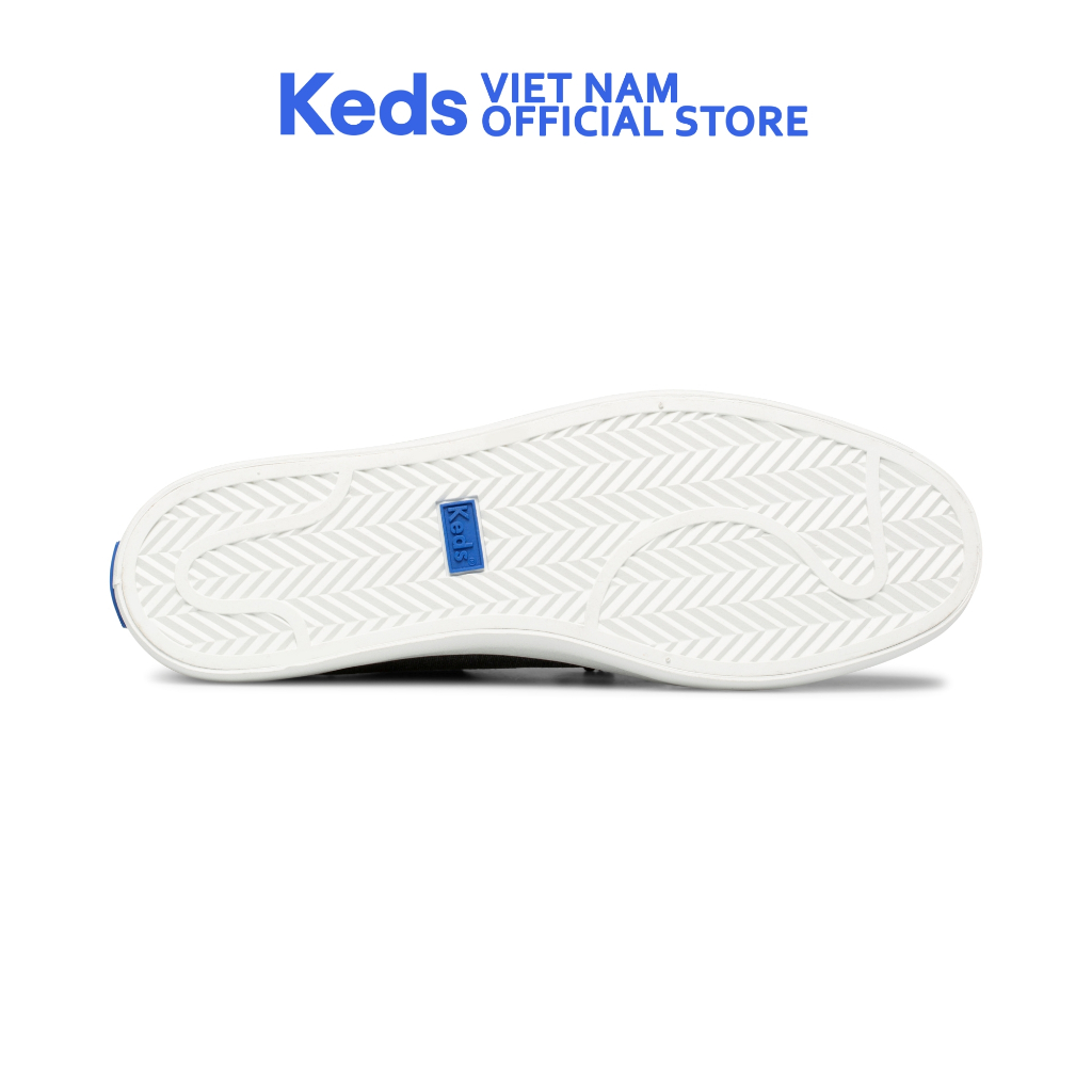 Giày Keds Nữ- Kickback Canvas Black- KD066040