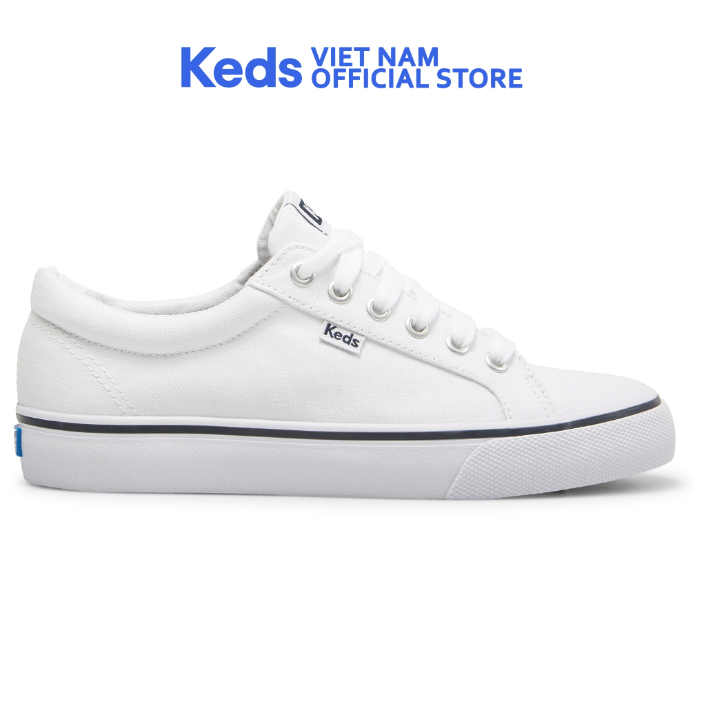 Giày Thể Thao Keds Nữ- Jump Kick Canvas White- KD066752