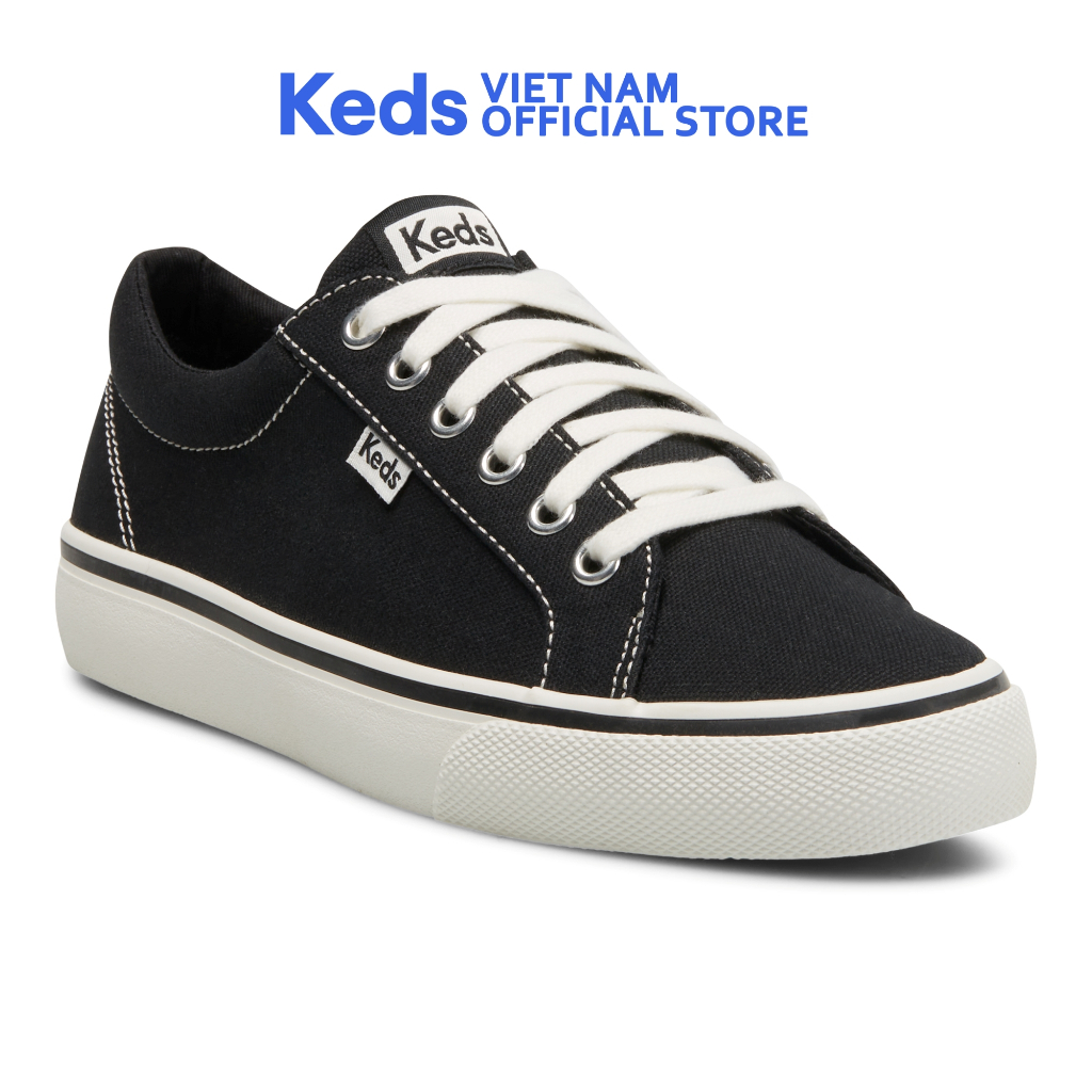 Giày Thể Thao Keds Nữ- Jump Kick Canvas Black- KD067206