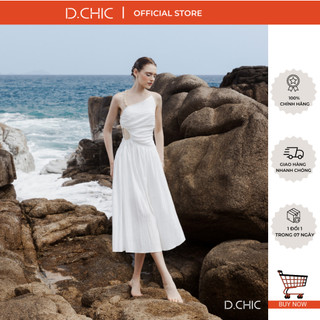 Váy vai lệch xếp ly d.chic ms: 2823270