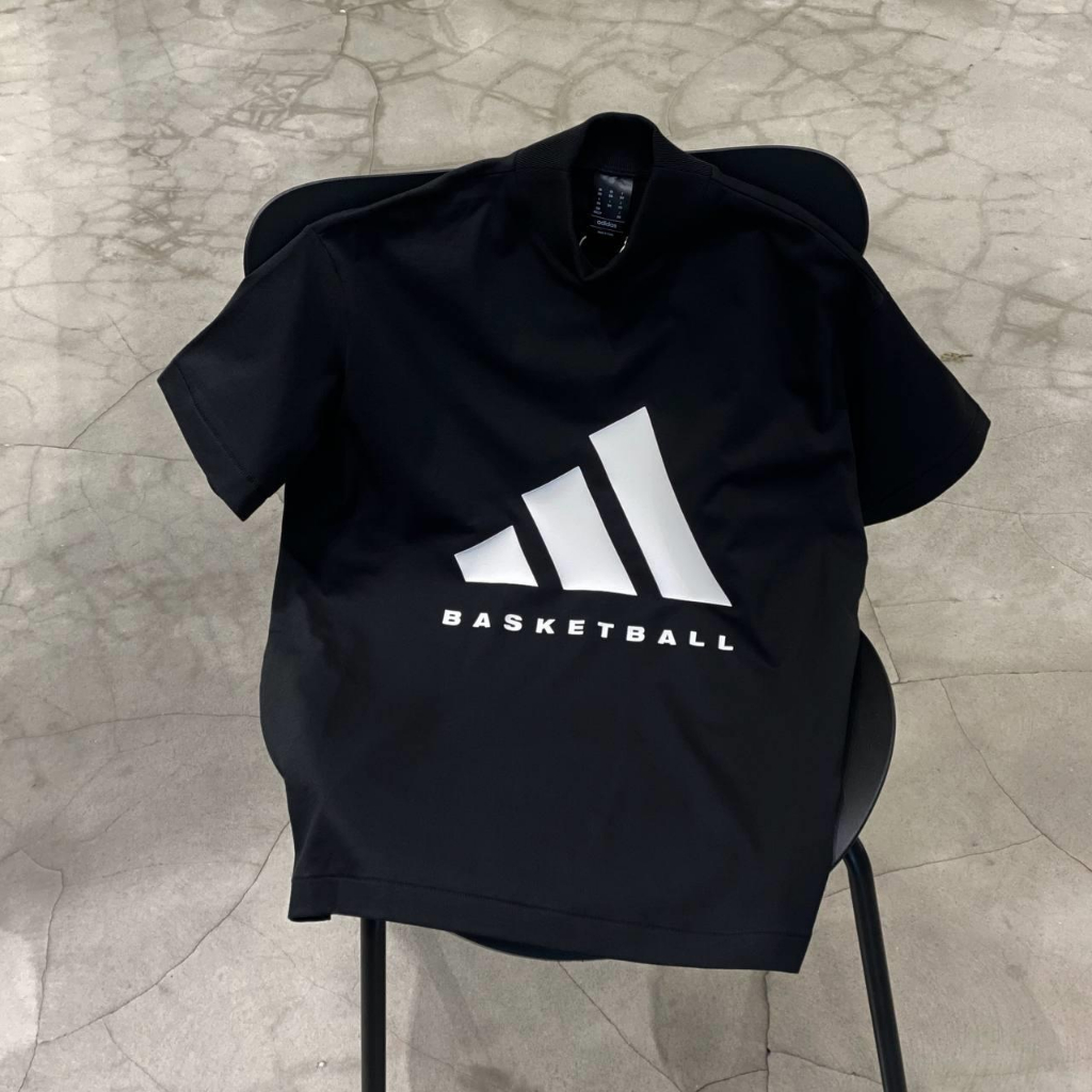 Áo phông Adidas Basketball unisex rộng chất áo thun cotton nam nữ 918 Ofus