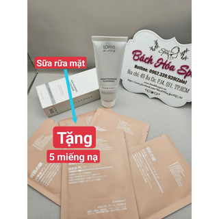 Sữa rửa mặt than tre Lori B (Tặng 5 miếng nạ tế bào gốc nhật bản)