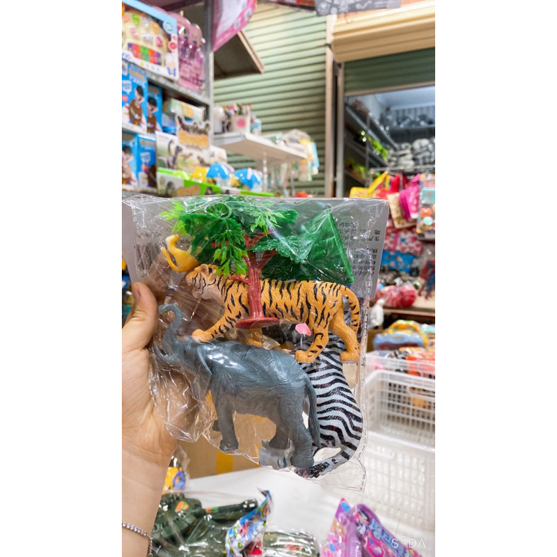 Túi mô hình đồ chơi các con vật, túi thú, khủng long
