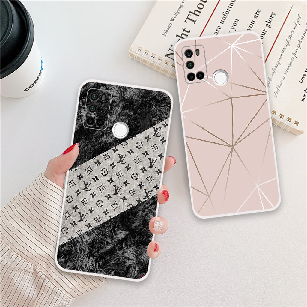 Ốp lưng Vsmart Joy 4 in hình thương hiệu thời trang phong cách