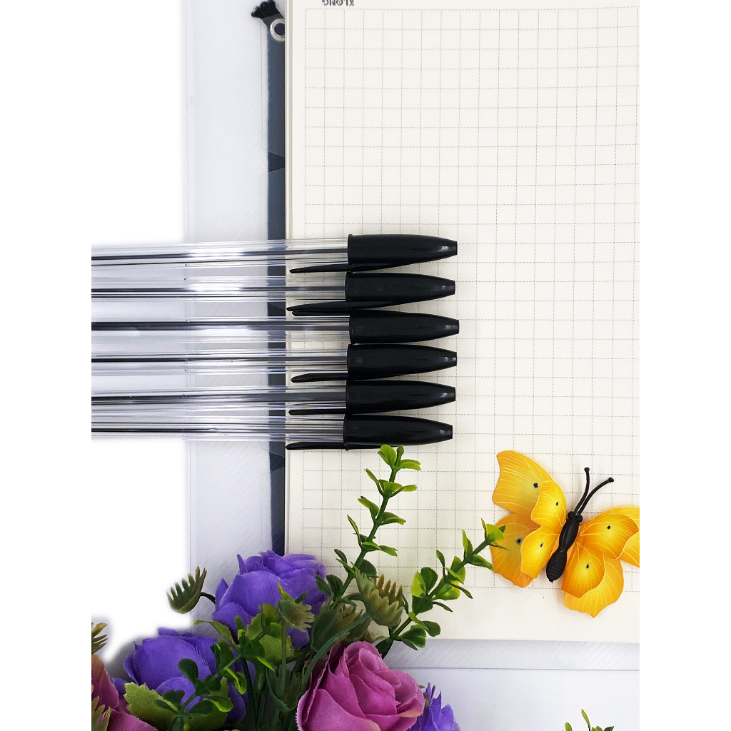 Bút Ball Point Pen AA934 Màu Đen Thương Hiệu Wenao Văn Phòng Phẩm Dành Cho Học Sinh Sinh Viên Các Cấp