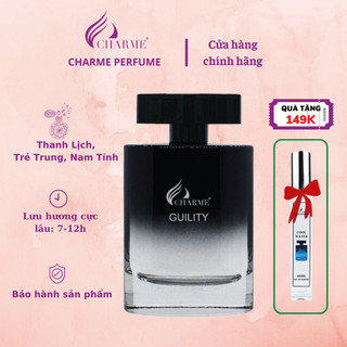 Nước hoa charme guility 100ml, thanh lịch, trẻ trung, nam tính