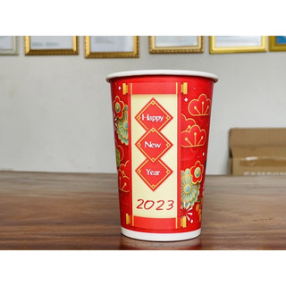 COMBO 100 cái Ly giấy Tết 22oz - 660ml