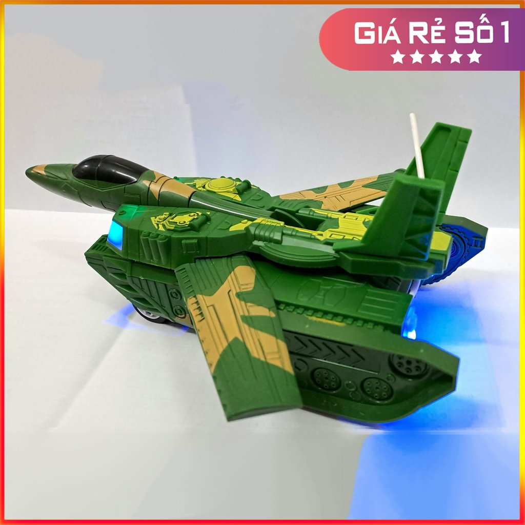 TRÒ CHƠI XE TĂNG ĐIỀU KHIỂN BIẾN HÌNH THÀNH MÁY BAY DÙNG SẠC PHÁT NHẠC CÓ ĐÈN