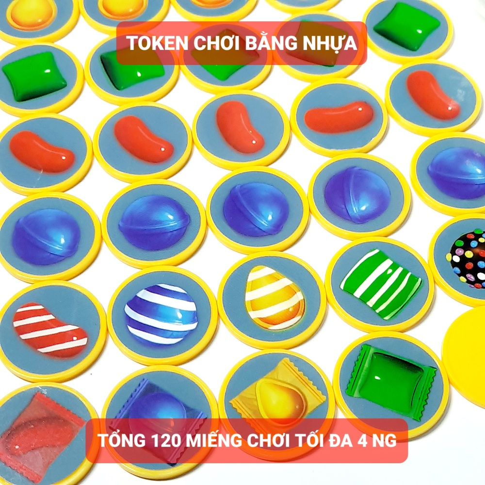 [Bọc Bài hoặc ]Bộ Candy Crush Foxi và Bộ Cuộc Đua Sao Chổi 2023, Board game HAY, đồ chơi phát triển tư duy MecoMart
