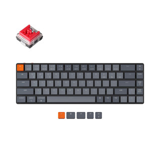 Bàn phím cơ Keychron K7 ultra-slim RGB Red