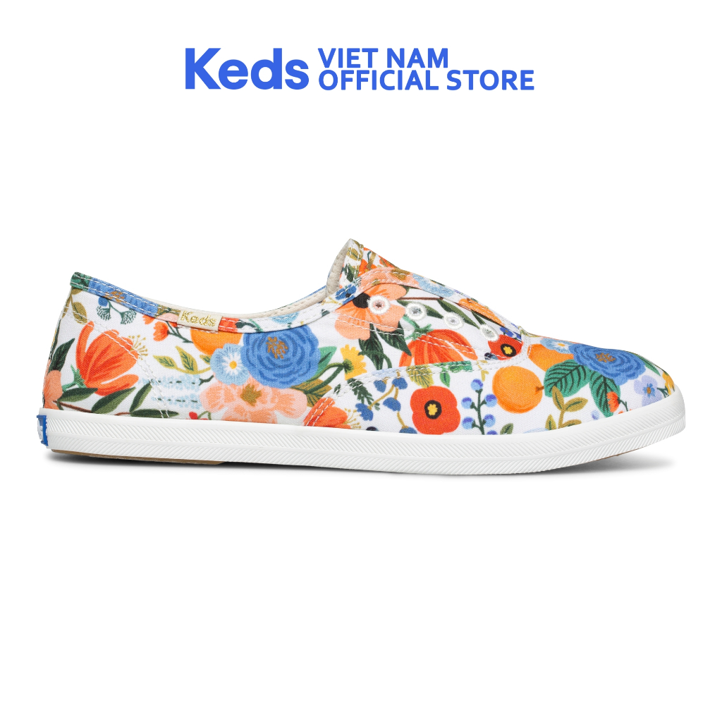 Giày Keds Nữ- Chillax Canvas White Multi- KD066086