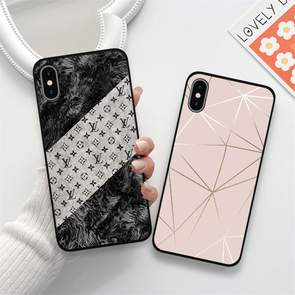 Ốp lưng Iphone X / XS / XS MAX / XR in hình thương hiệu thời trang phong cách