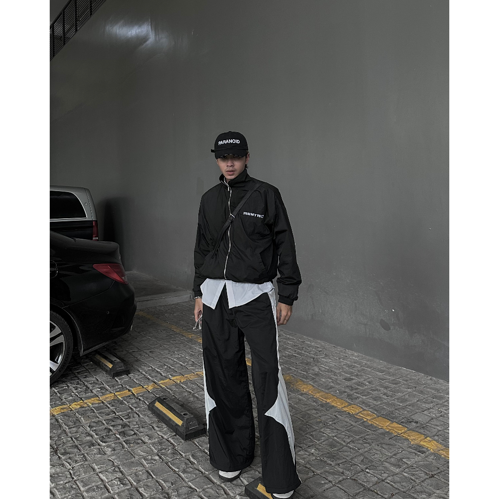 Áo Khoác Dù Nam Nữ Đơn Giản Khóa YKK cao cấp MENTAL® INITIAL JACKET