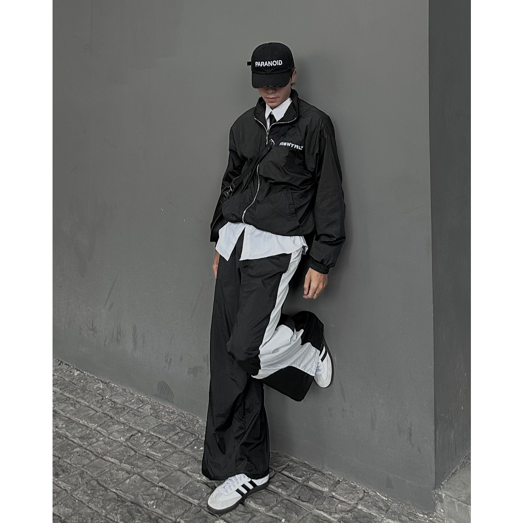 Áo Khoác Dù Nam Nữ Đơn Giản Khóa YKK cao cấp MENTAL® INITIAL JACKET