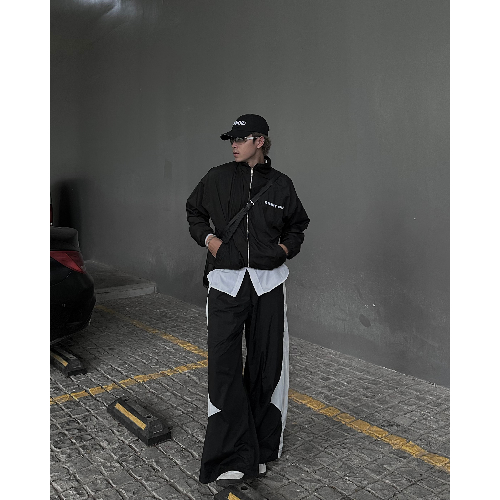 Áo Khoác Dù Nam Nữ Đơn Giản Khóa YKK cao cấp MENTAL® INITIAL JACKET