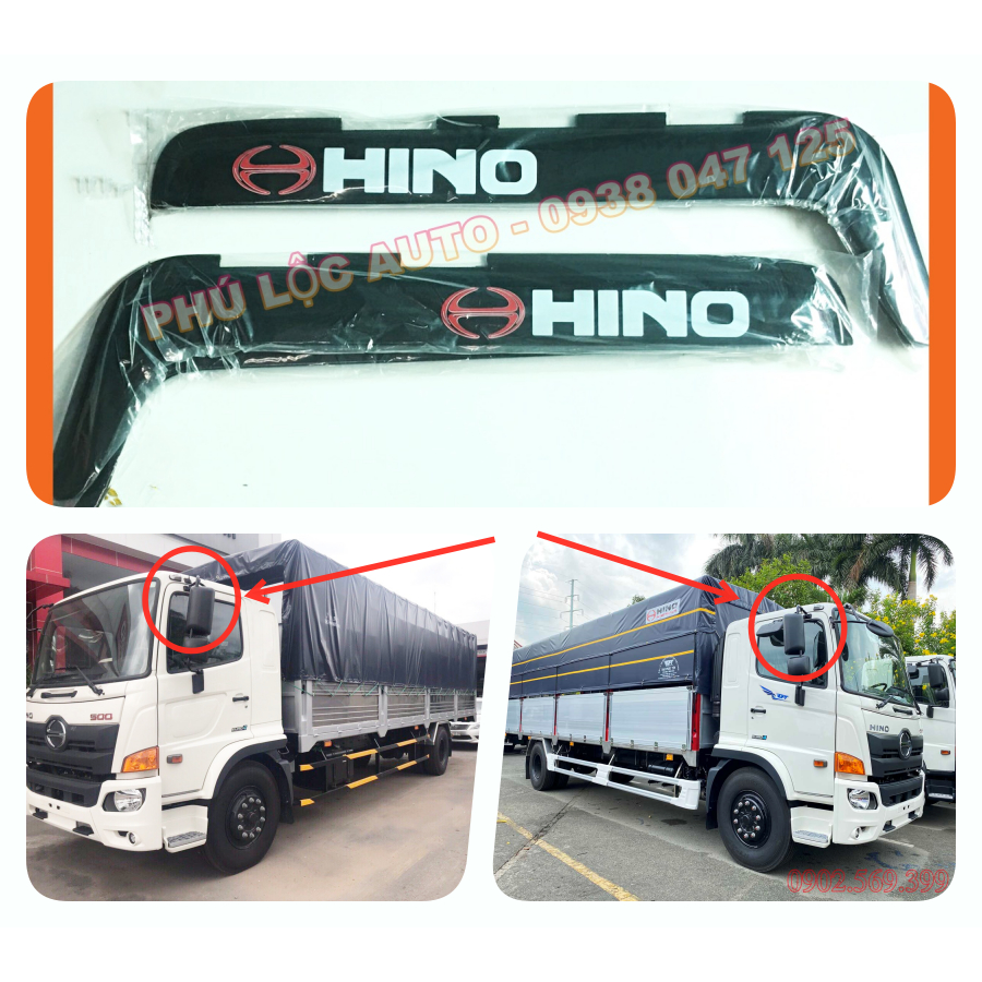 Vè Che Mưa Xe Tải HINO 500 Đời Mới Cũ