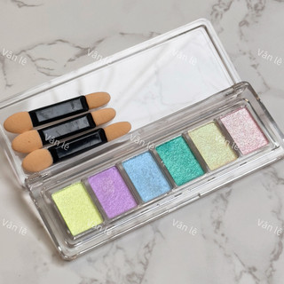 bột nén tráng gương trang trí nail