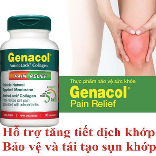 Thực phẩm cho xương khớp, bảo vệ sức khỏe Genacol Pain Relief