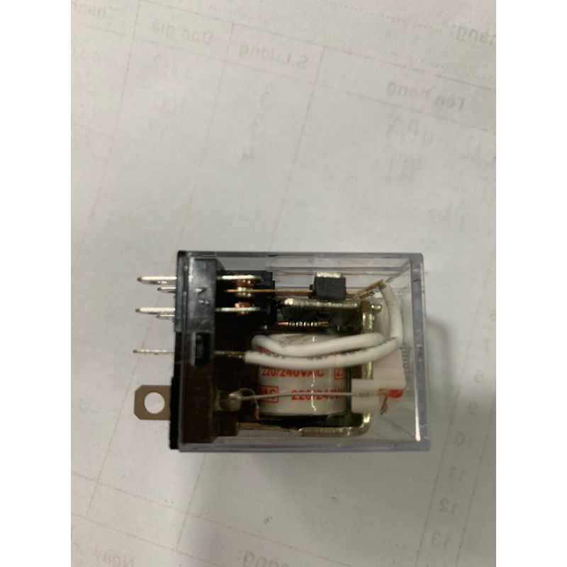 Relay Trung Gian Omron LY4N 14 chân to 10A 220VAC, 110VAC, 24VDC, 12VDC