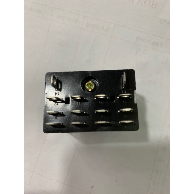 Relay Trung Gian Omron LY4N 14 chân to 10A 220VAC, 110VAC, 24VDC, 12VDC