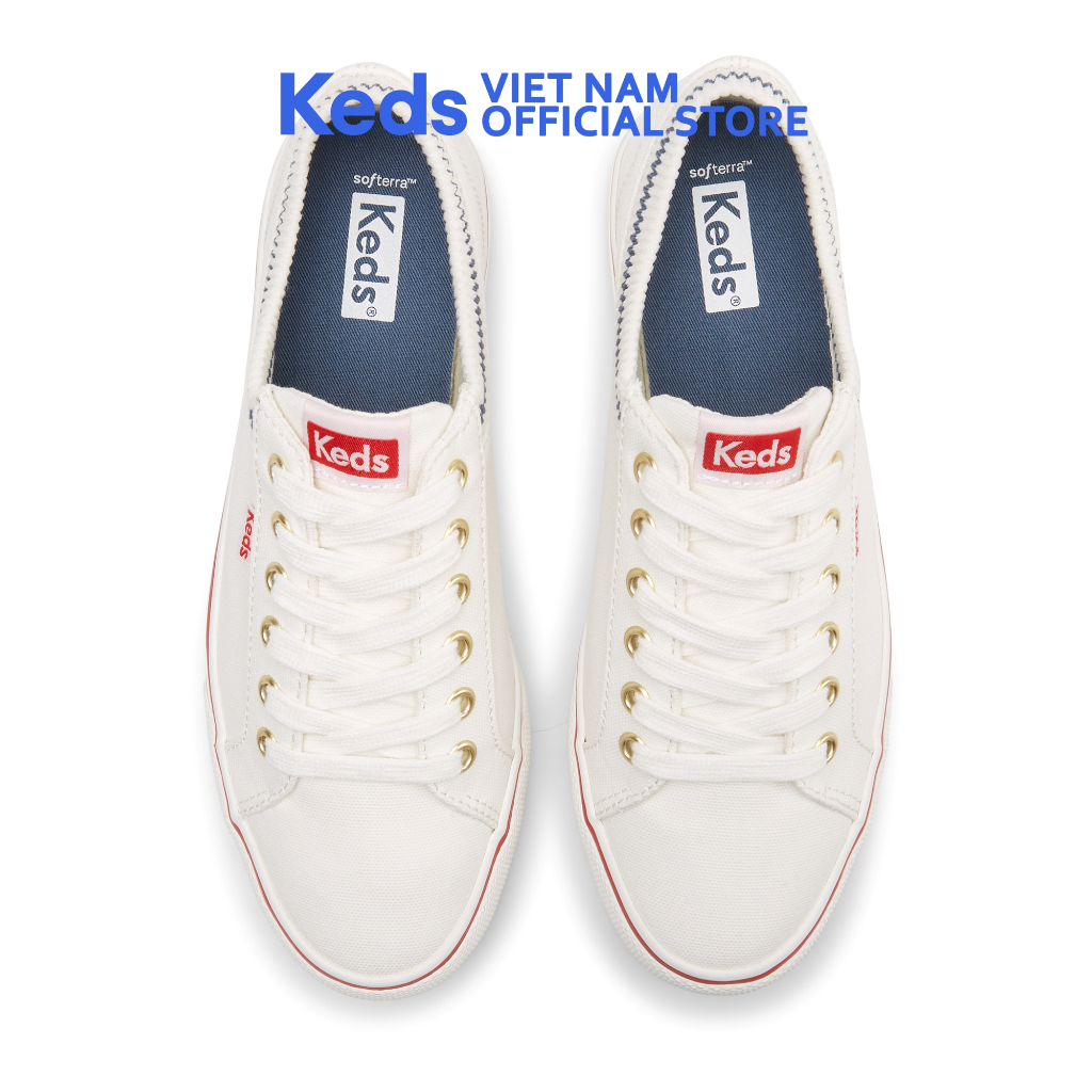 Giày Thể Thao Keds Nữ- Jump Kick Canvas Jump Kick Rib Knit Collar- KD066428