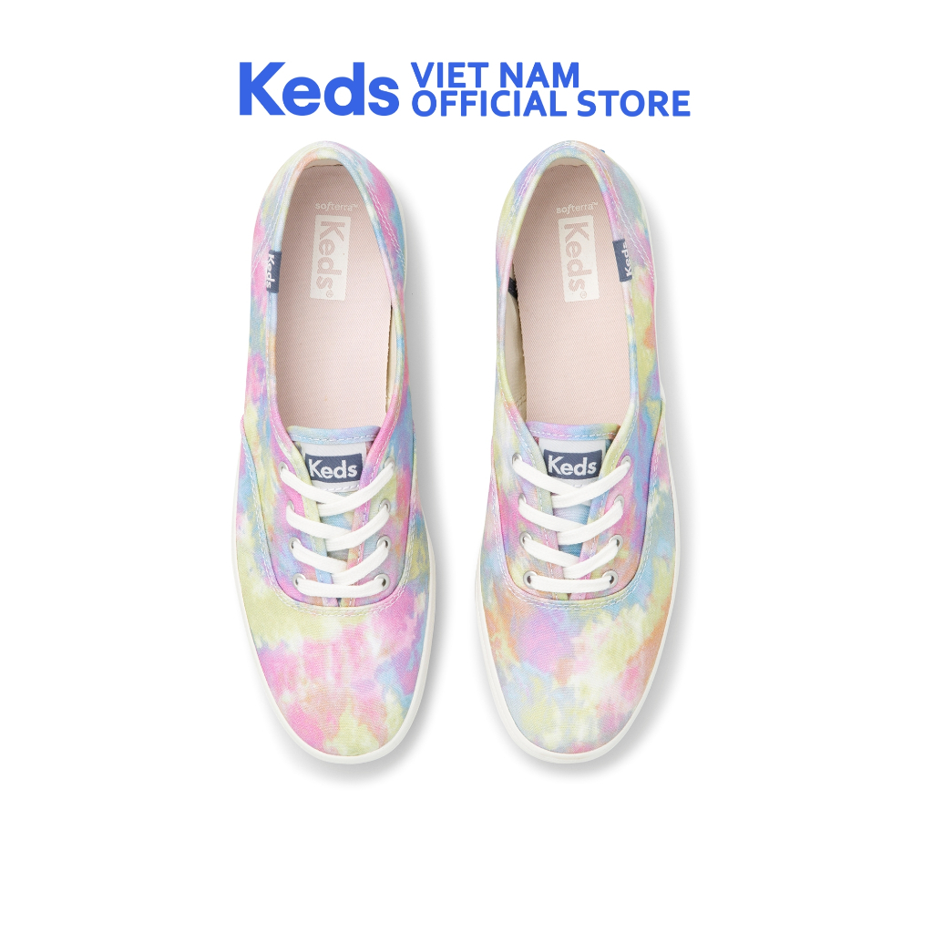 Giày Keds Nữ- Champion Canvas Tie Dye Pink/ Purple- KD065876