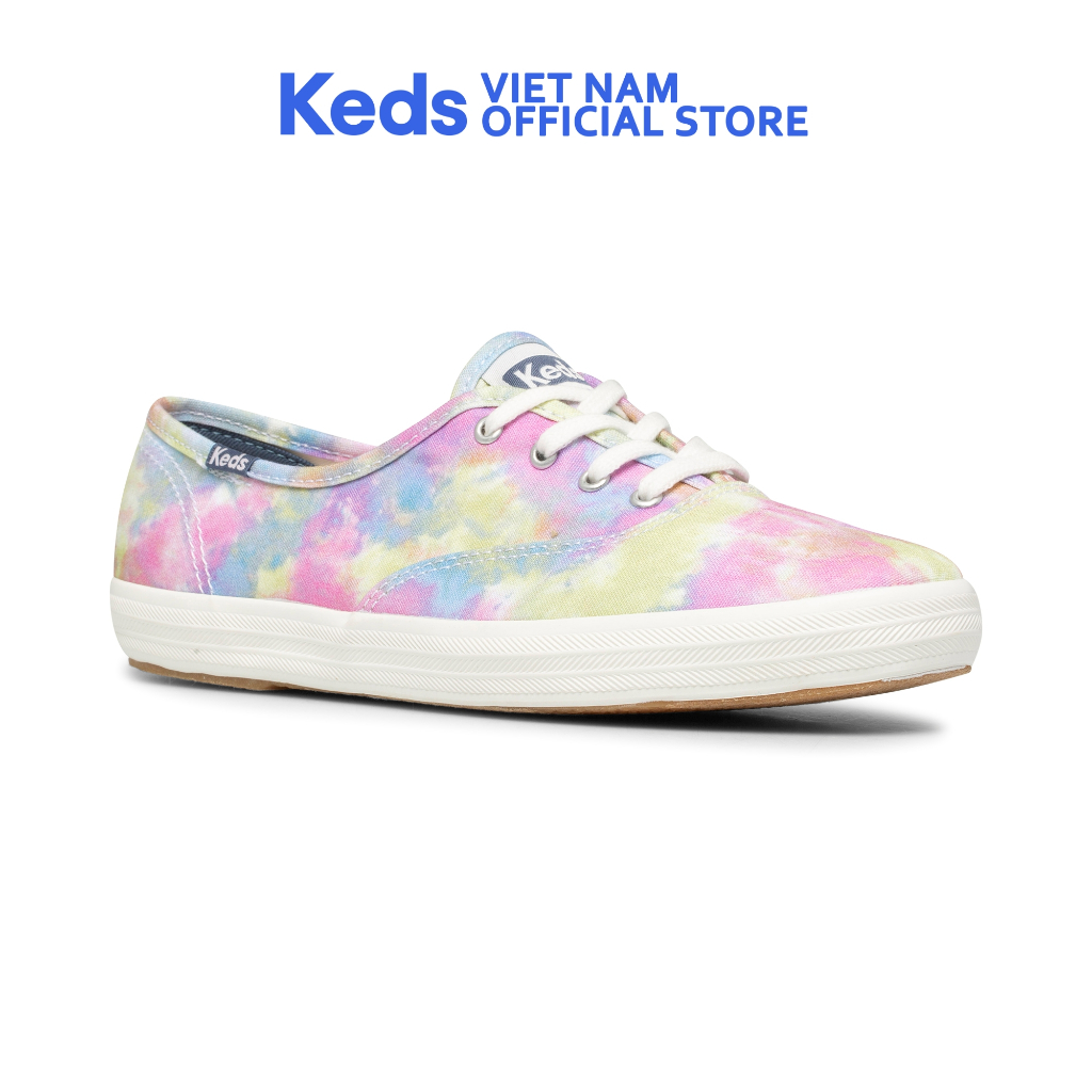 Giày Keds Nữ- Champion Canvas Tie Dye Pink/ Purple- KD065876