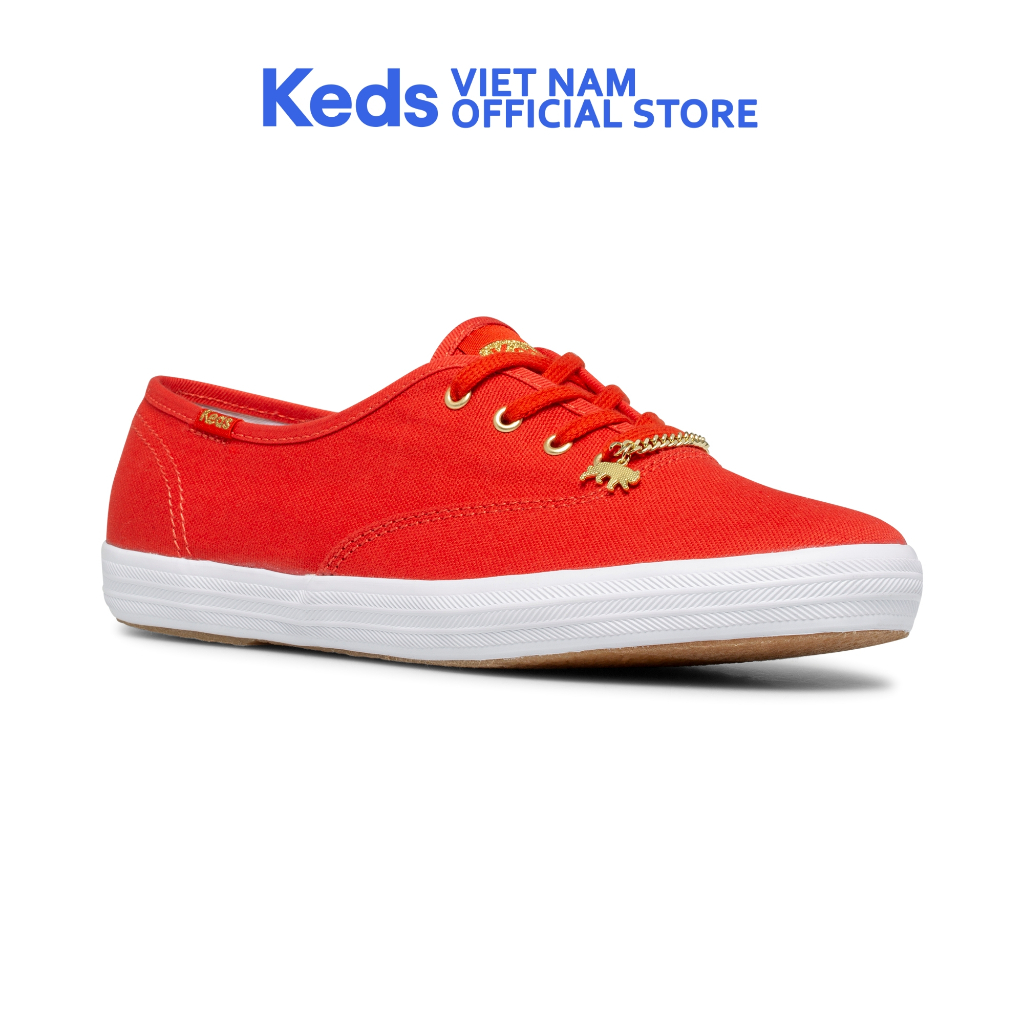 Giày Keds Nữ- Champion Canvas Charms Red- KD066448