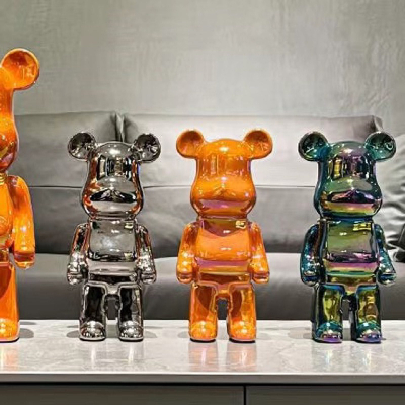 Gấu Bear Brick Gốm Trang Trí Phong Cách Bắc Âu
