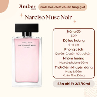 Mẫu thử nước hoa nữ Narciso Musc Noir For Her