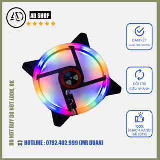 Fan Led 33 Bóng Đèn Led 12cm Làm Mát Cho Case Máy Tính