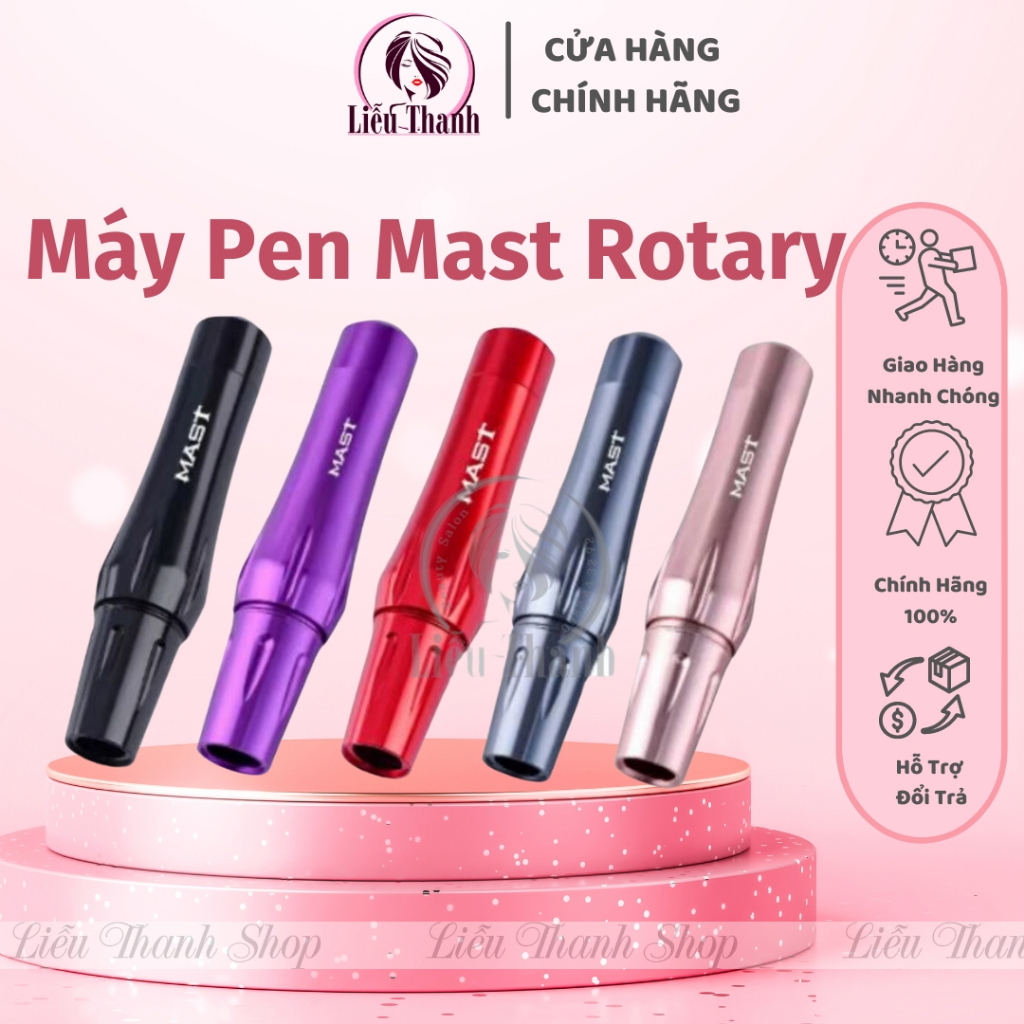 Máy Pen Mast Rotary đầu Kim Cương Pen Khía bền bỉ, nguồn MAST, nguồn RỒNG- Liễu Thanh Shop