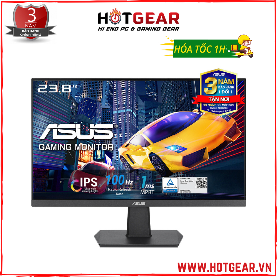 Màn Hình Máy Tính ASUS VA24EHF 23.8 inch IPS Full HD 100Hz mới chính hãng