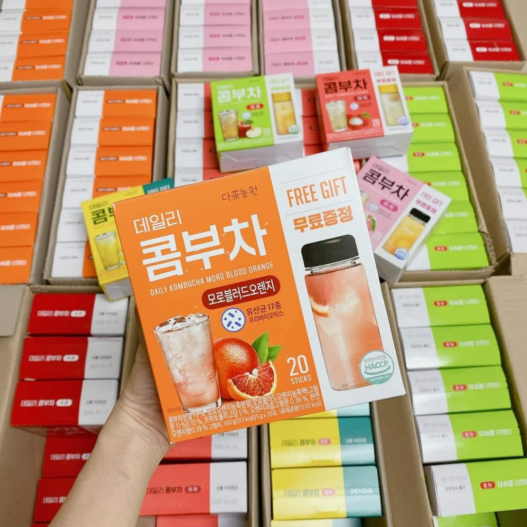 Trà KOMBUCHA Cam Máu MORO DANONGWON