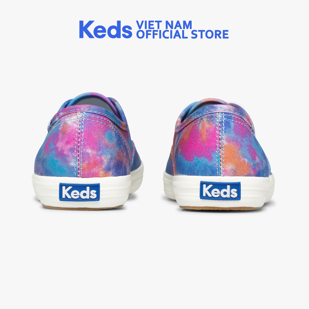 Giày Keds Nữ- Champion Canvas Tie Dye Blue/ Pink- KD065877