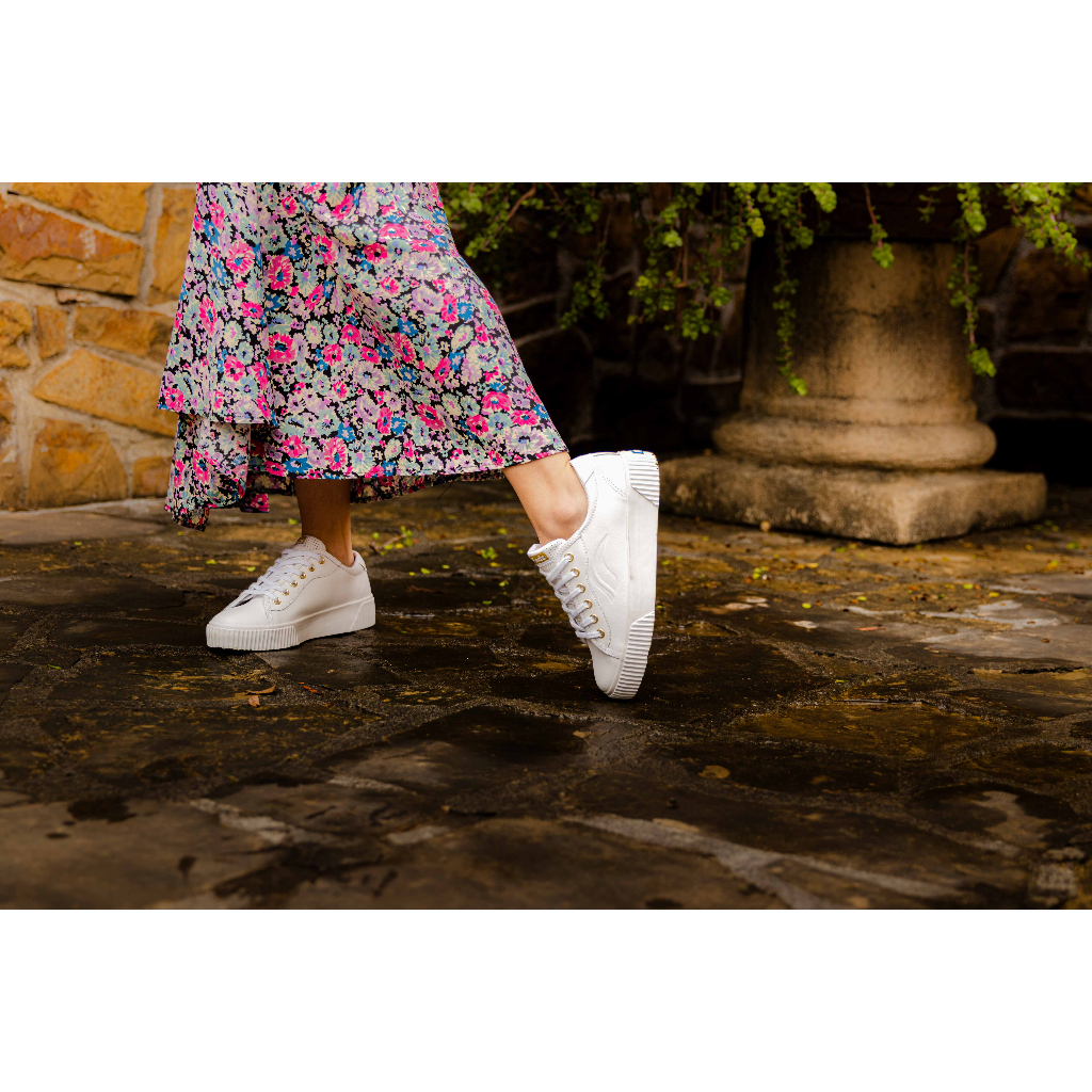 Giày Keds Nữ- Crew Kick Alto Leather White- KD064602