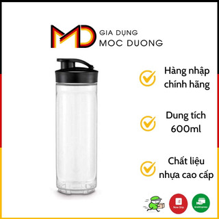 Bình sơ cua wmf mix & go 0,6l, bình nhựa, đựng nước sinh tố hoa quả, phụ kiện máy xay